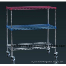 NSF Anti-Static ESD Industrial Rolling Cart/ Metal Trolley/Utility Cart / (HD183636A3W)